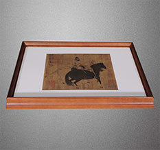 洛宁书画装裱配框服务案例