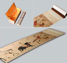 洛宁馆藏书画复制博物馆书画复制服务