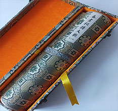 洛宁书画装裱案例